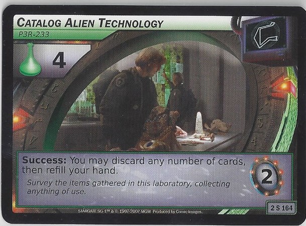 Catalog Alien Technology